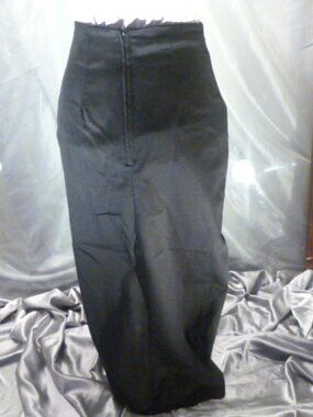 Classic sleek black maxi skirt